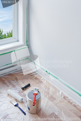 Image of Painting a room