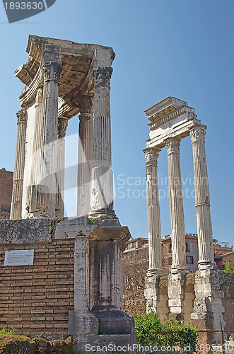 Image of Roman forum ruins