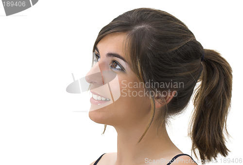 Image of Smiling profile