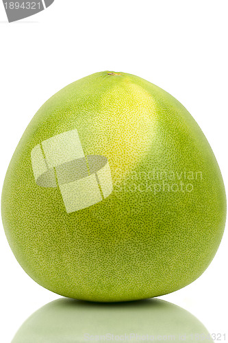 Image of 	Honey pomelo on a white background