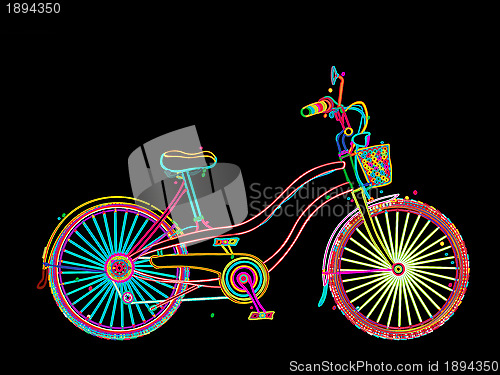 Image of Artistic  bicycle