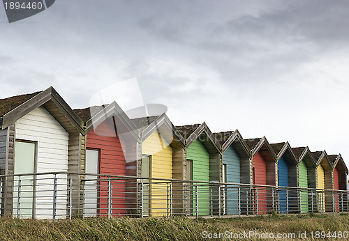 Image of 0796 Colourful beach huts