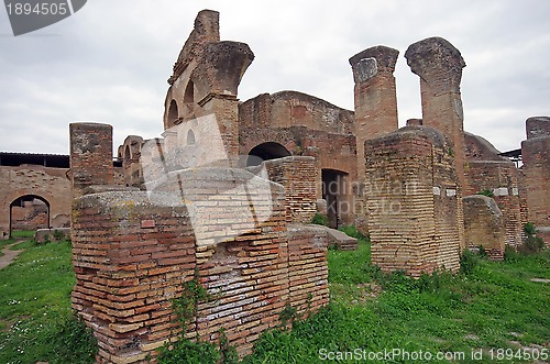 Image of Ostia ruins