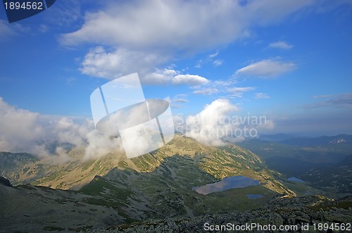 Image of Mountain summit view