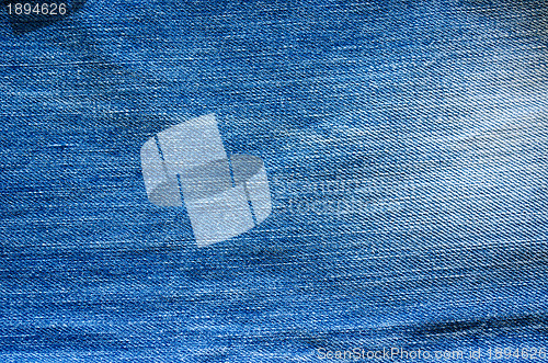 Image of blue jeans texture 