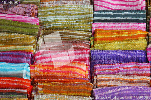 Image of Colorful textiles