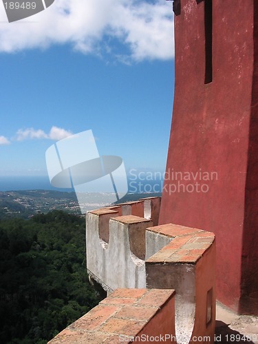 Image of view from castle