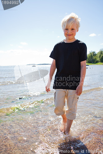 Image of Boy on the beach