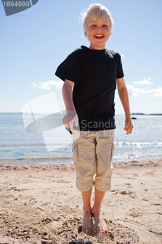 Image of Boy on the beach