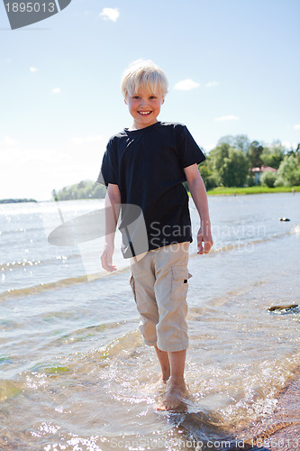 Image of Boy on the beach