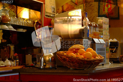 Image of an der cafe bar | at the coffee bar