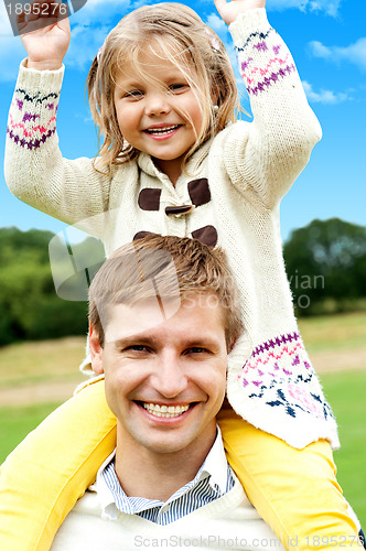 Image of Father and Daughter