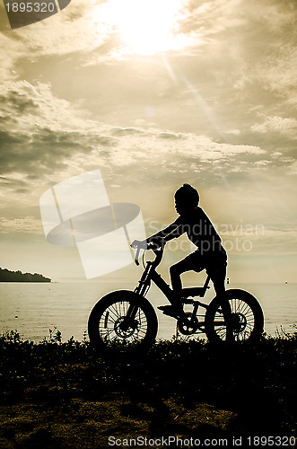 Image of Silhouette of a Kid