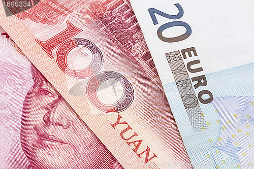 Image of Yuan and Euro