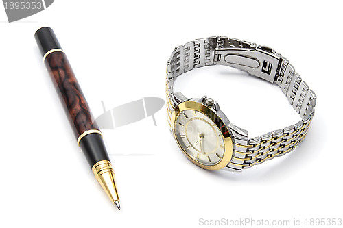 Image of Watch and Pen