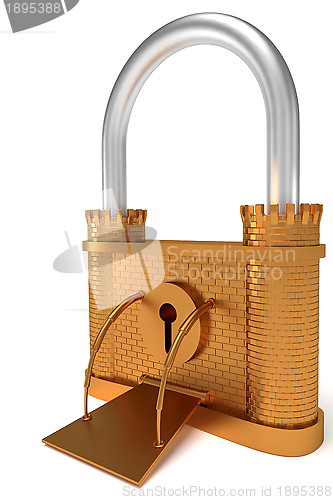 Image of Bronze lock