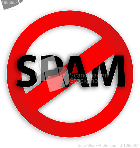 Image of 	Spam danger label