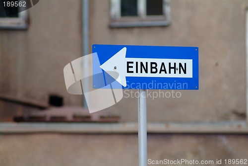 Image of Einbahn | one way