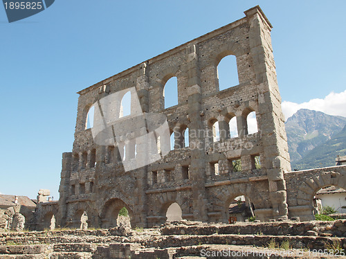 Image of Roman Theatre Aosta