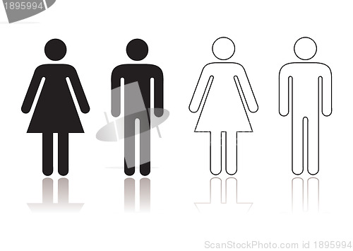 Image of Restroom symbol