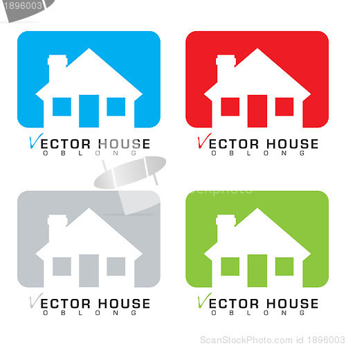 Image of House icon set