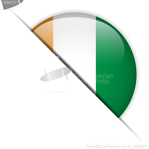 Image of Ireland Flag Glossy Button
