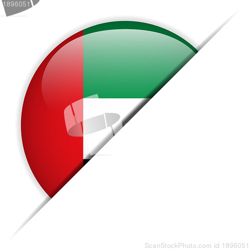 Image of Emirates Flag Glossy Button