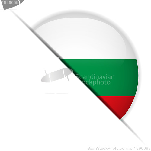 Image of Bulgaria Flag Glossy Button