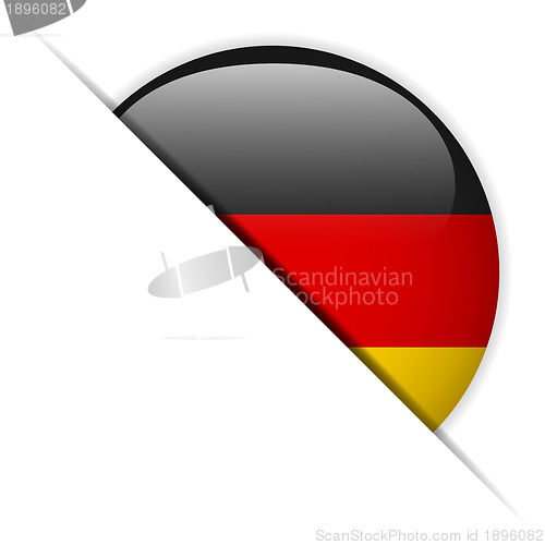 Image of Germany Flag Glossy Button