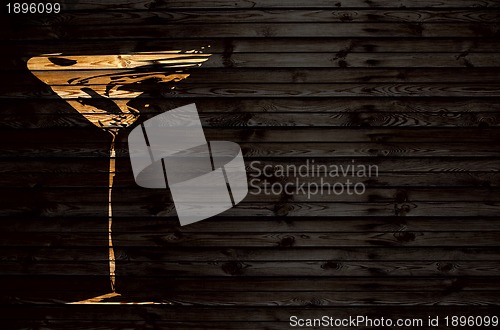 Image of fence weathered wood background