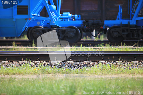 Image of railroad rails