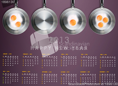 Image of New year 2013 Calendar