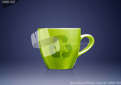 Image of Green tea mug 