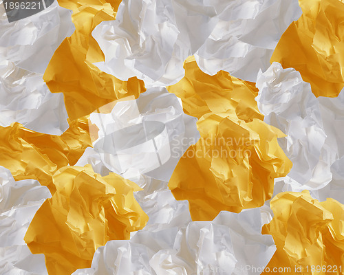 Image of Crumpled papers