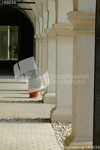 Image of Saeulengang | colonnade