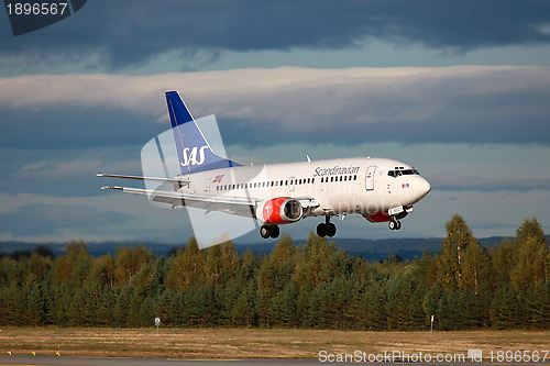 Image of SAS Scandinavian Airlines Boeing 737-500