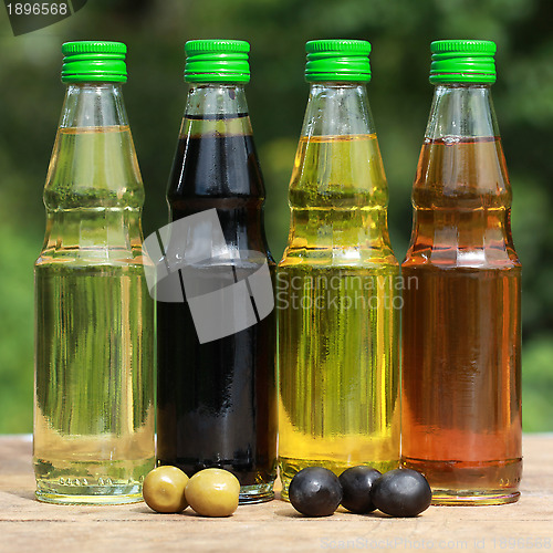 Image of Collection of cooking oil
