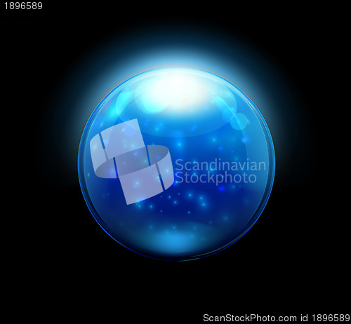 Image of Glass marbles/button sphere 