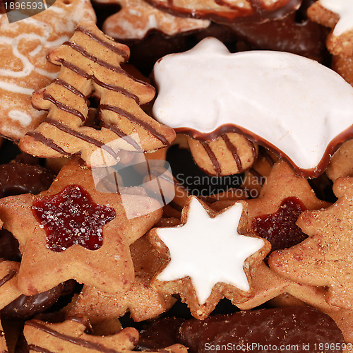 Image of Collection of christmas cookies