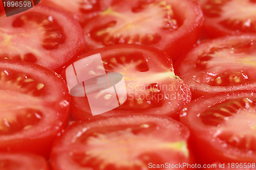 Image of Sliced tomatoes