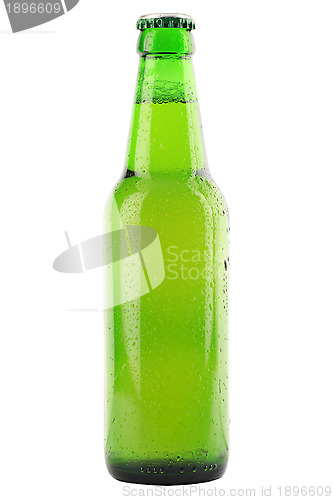 Image of Green beer bottle