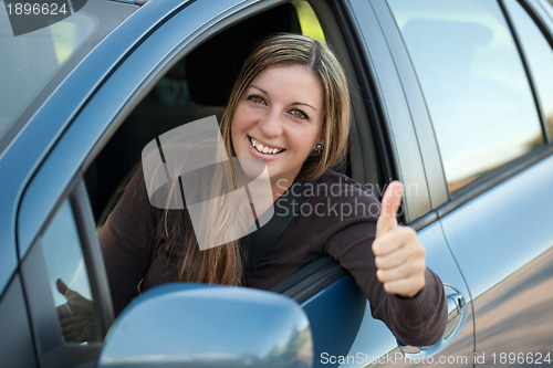 Image of Happy driver