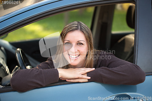 Image of Smiling driver