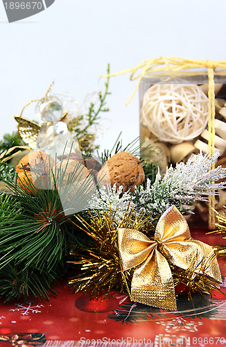 Image of Christmas decorations 