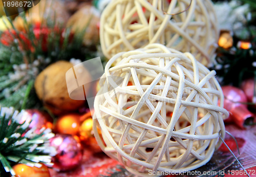 Image of Christmas decorations 