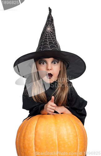 Image of Child in halloween costume