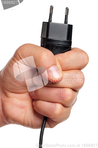 Image of Hand with plug