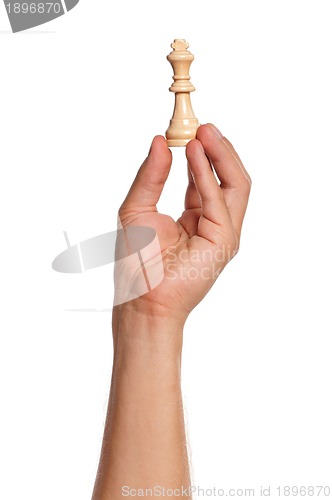 Image of Hand with chess