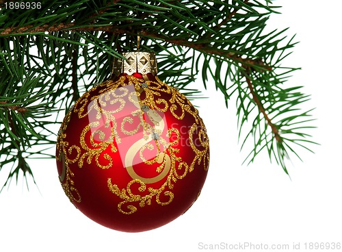 Image of Christmas baubles