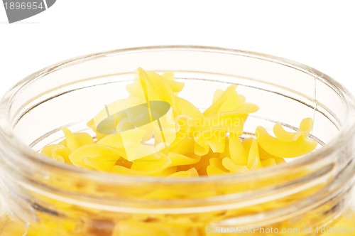 Image of Pasta in glass pot